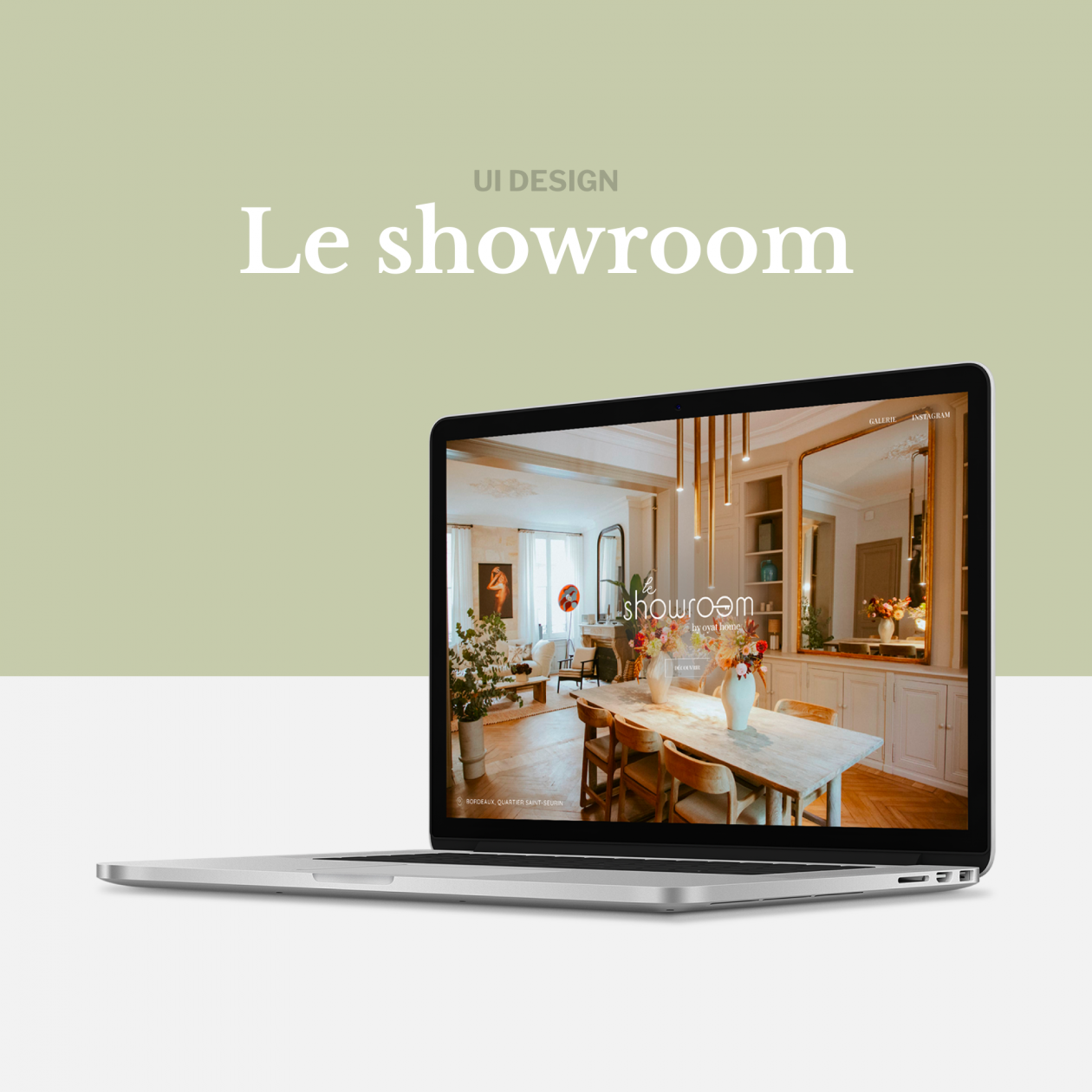 Bannière le showroom